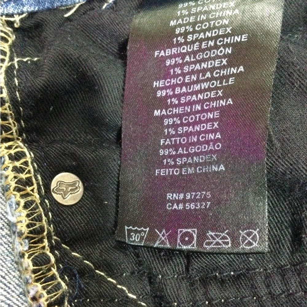 Fox Racing Jeans size 5/27 - Picture 10 of 16